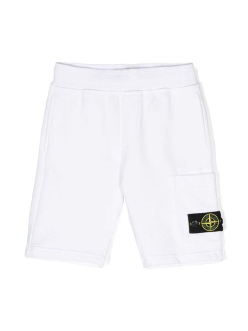 BERMUDA FELPA STONE ISLAND JUNIOR | 801661840/V0001